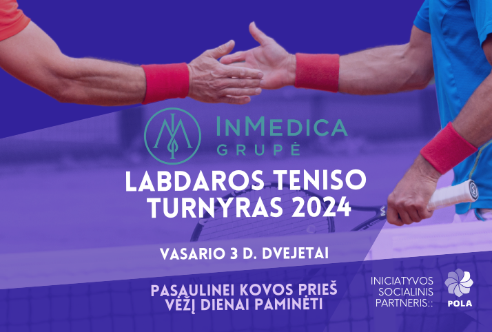 „InMedica grupės” labdaros teniso turnyras 2024