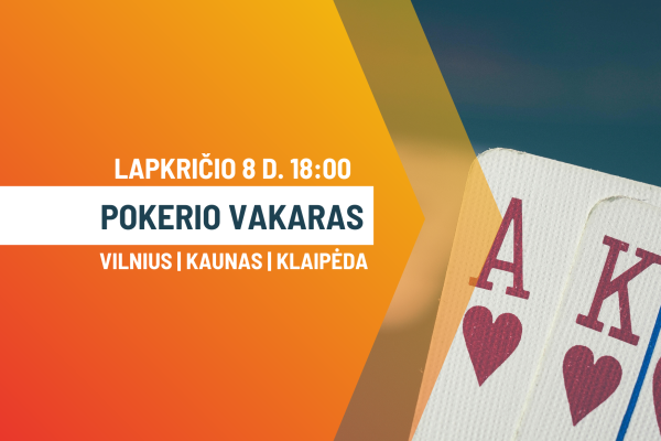 Tenisininkų pokerio vakaras