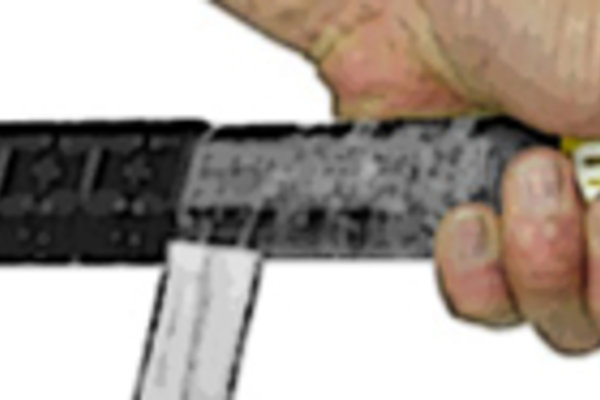 Raketės rankenos dydis (storis)