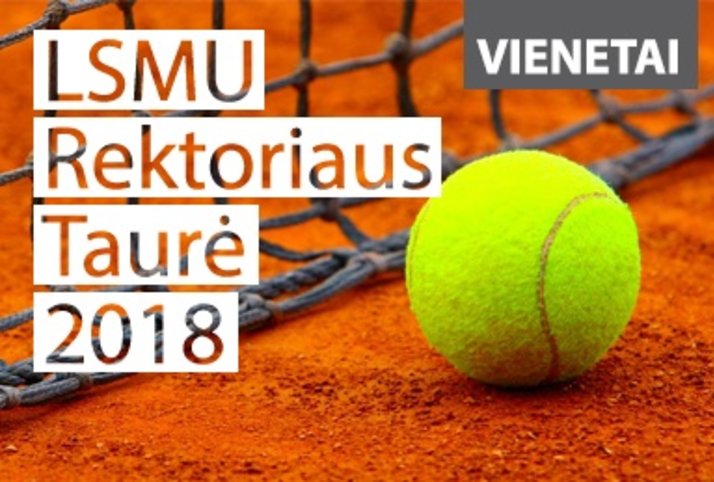 LSMU Rektoriaus taurė 2018 (vienetai)