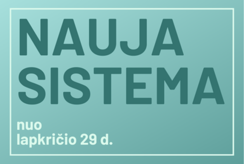 Teniso namų sistemos atnaujinimas