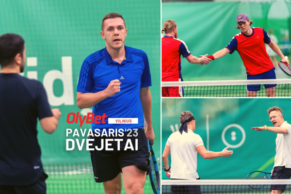 Vilniaus tenisininkai sezono pradžios lauks netinginiaudami