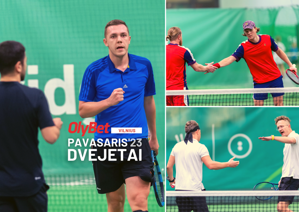 Vilniaus tenisininkai sezono pradžios lauks netinginiaudami