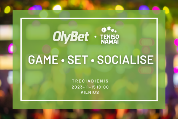 Rezervuokite datą: „Teniso namų“ bendruomenės renginys