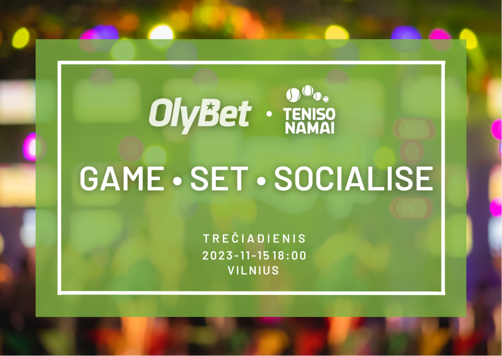 Rezervuokite datą: „Teniso namų“ bendruomenės renginys