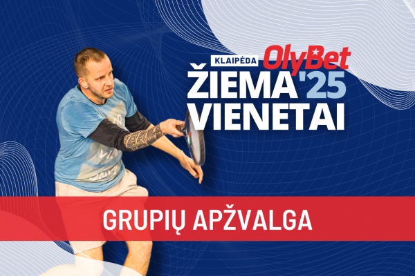 Įsibėgėjo vienetų žiemos sezono kovos Klaipėdoje