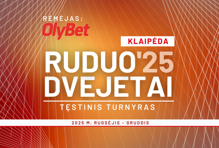 Ruduo 2025, remiamas OlyBet • Klaipėda