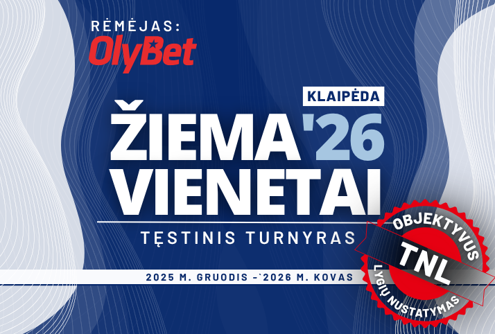Žiema 2026, remiamas OlyBet • Klaipėda