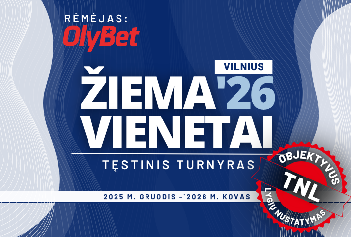 Žiema 2026, remiamas OlyBet • Vilnius