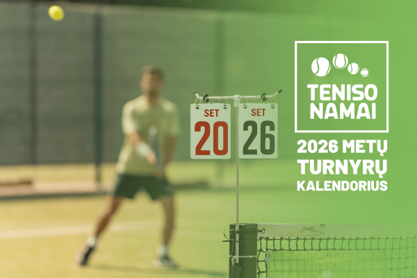 2026-ųjų metų teniso turnyrų kalendorius