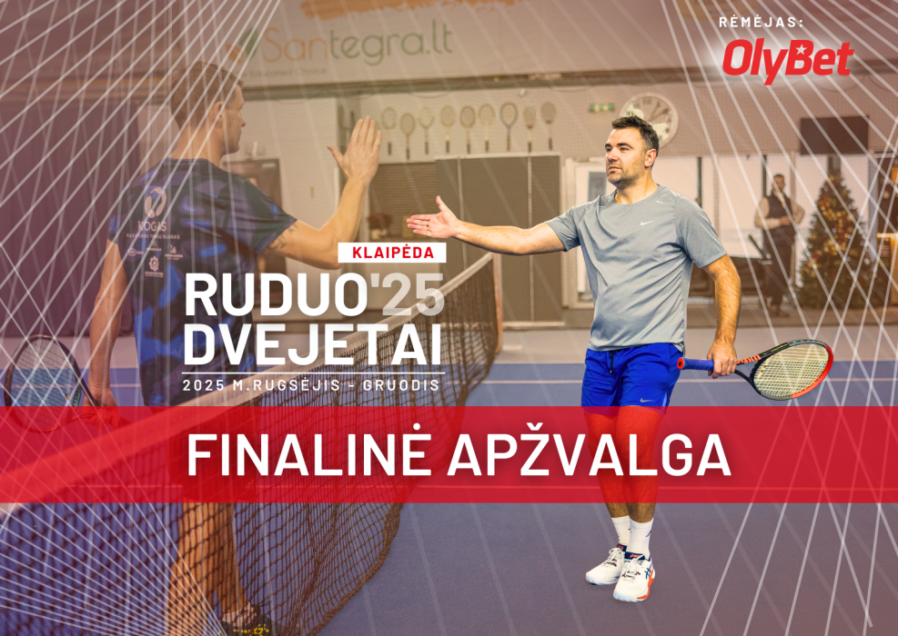 Ruduo'25 turnyro uždarymas - jau šį sekmadienį!