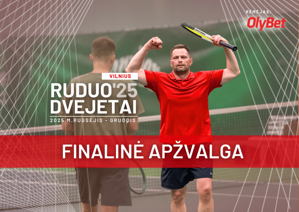 Ruduo'25 turnyro uždarymas - jau šį penktadienį!