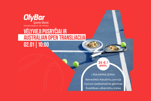 Tik mūsų draugams - išankstinė rezervacija!