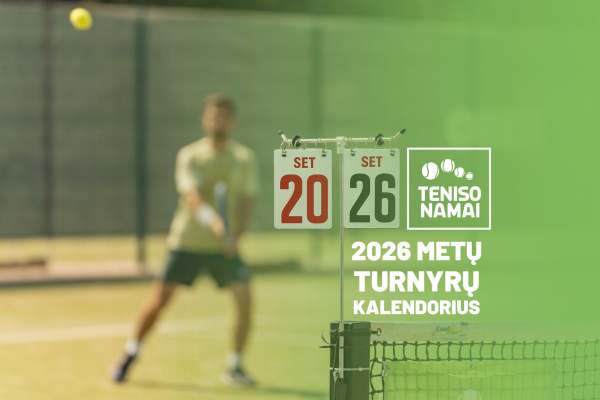 2026-ųjų teniso savaitgalių kalendorius
