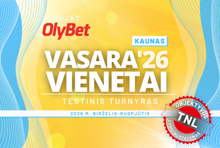 Vasara 2026, remiamas OlyBet • Kaunas