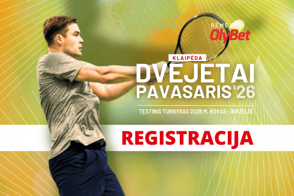Vyksta registracija į PAVASARIS'26, remiamą OlyBet
