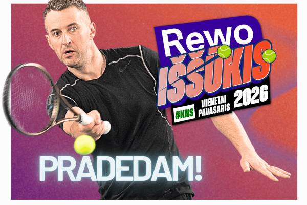 Prasidėjo Rewo vienetų IŠŠŪKIS