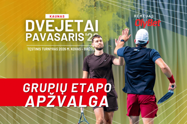 Įsibėgėjo grupių etapas!