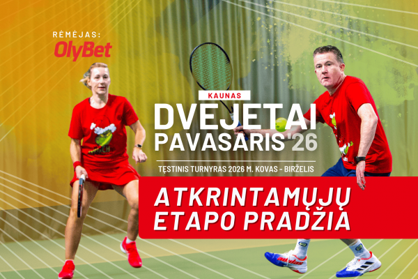 PAVASARIS'26, remiamo OlyBet, atkritamųjų pradžia