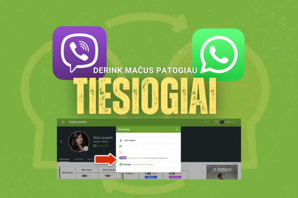 Nauja profilio funkcija