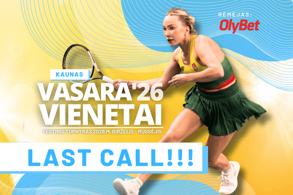 LAST CALL - baigiasi VASARA’26 registracija