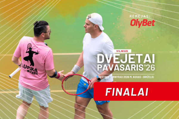 Penktadienį - PAVASARIS'26, remiamo OlyBet, FINALAI