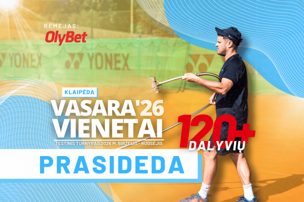 Prasideda VASARA’26, remiamas OlyBet