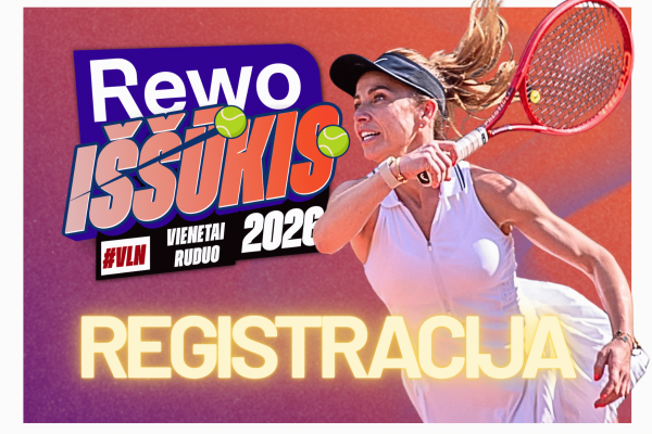 Vienetų REWO IŠŠŪKIS 2026 ruduo