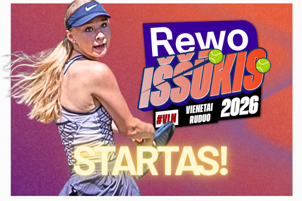 Prasidėjo vienetų REWO IŠŠŪKIS