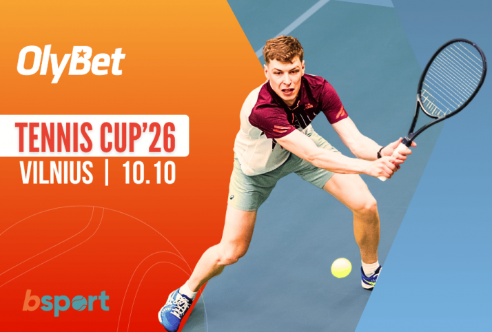 Tennis CUP’26, remiamas OlyBet